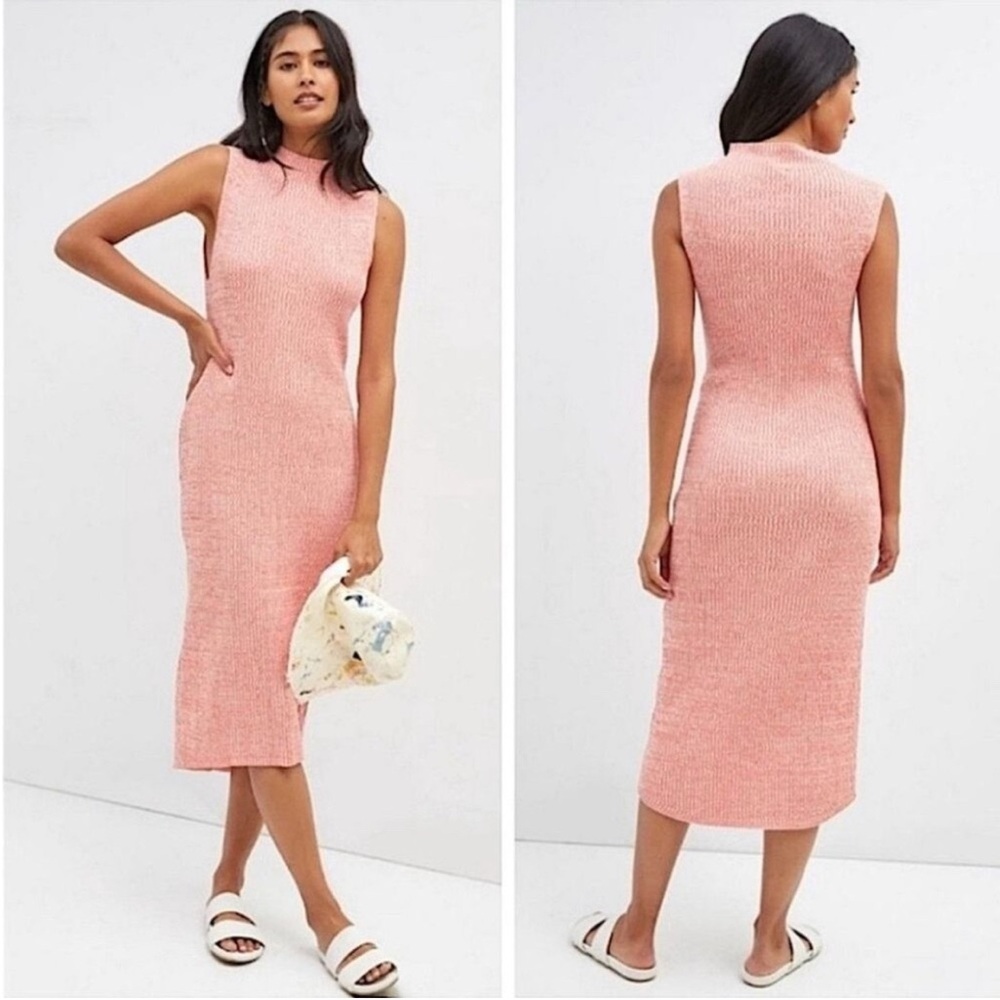 Anthropologie Daily Practice Mock Neck Dress | medium